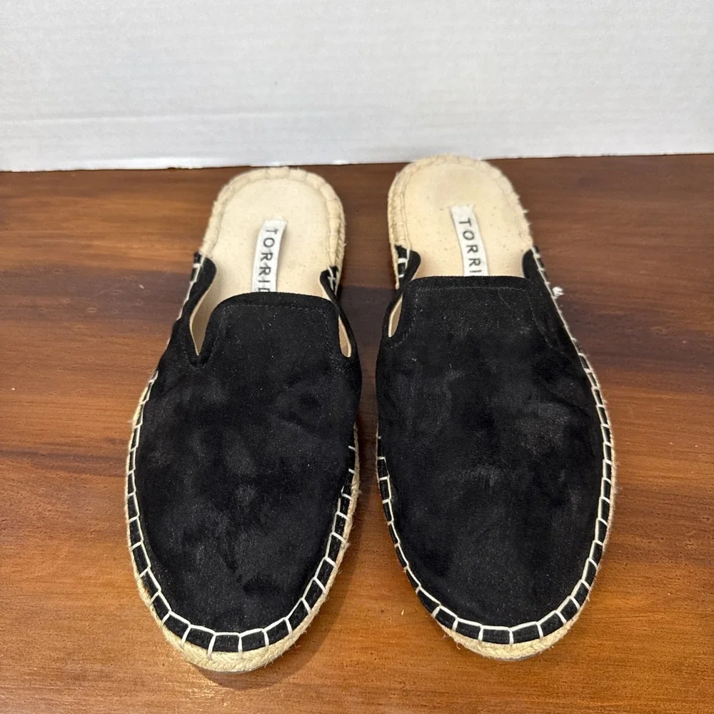 Women's Torrid Black Espadrille‎ Flats Size 7.5WW